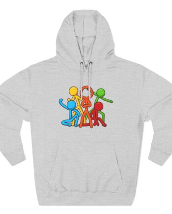 Alan Becker Three-Panel Fleece Hoodie