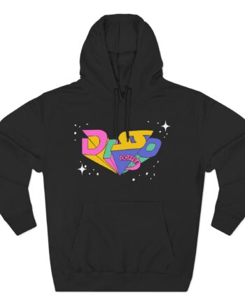 Cuco Disso Coffee Three-Panel Fleece Hoodie