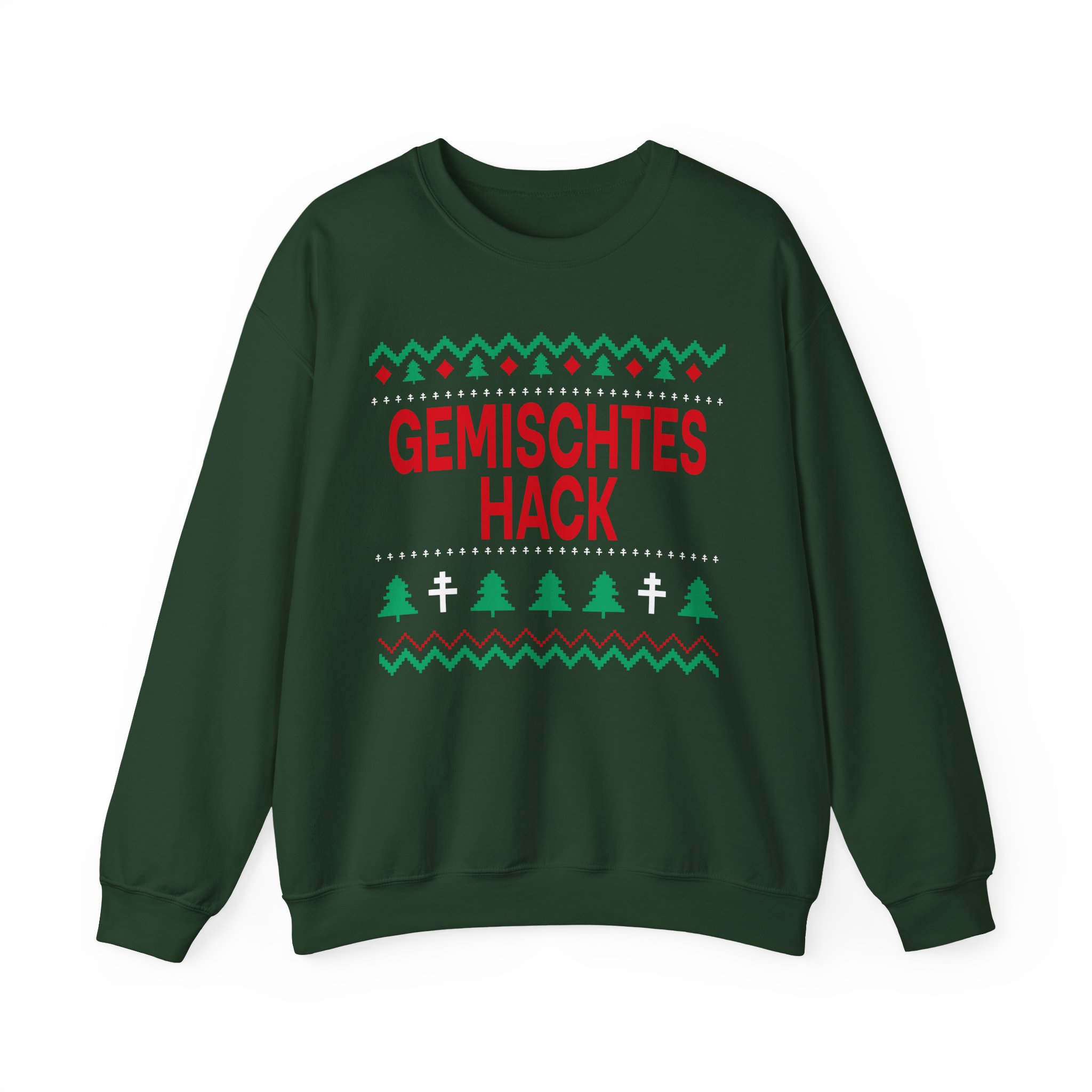 Gemischtes Hack Unisex Heavy Blendâ„¢ Crewneck Sweatshirt