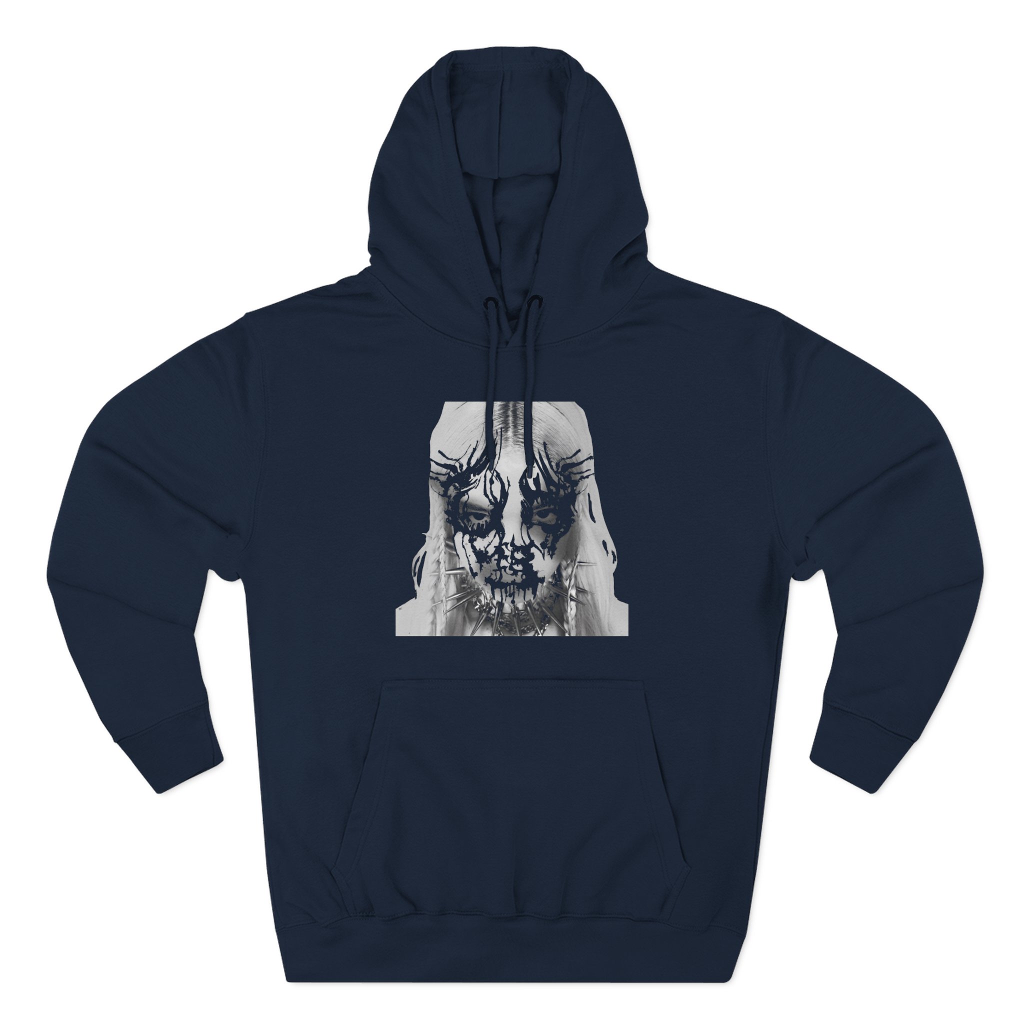 Poppy I Disagree' Album Artwork Three-Panel Fleece Hoodie