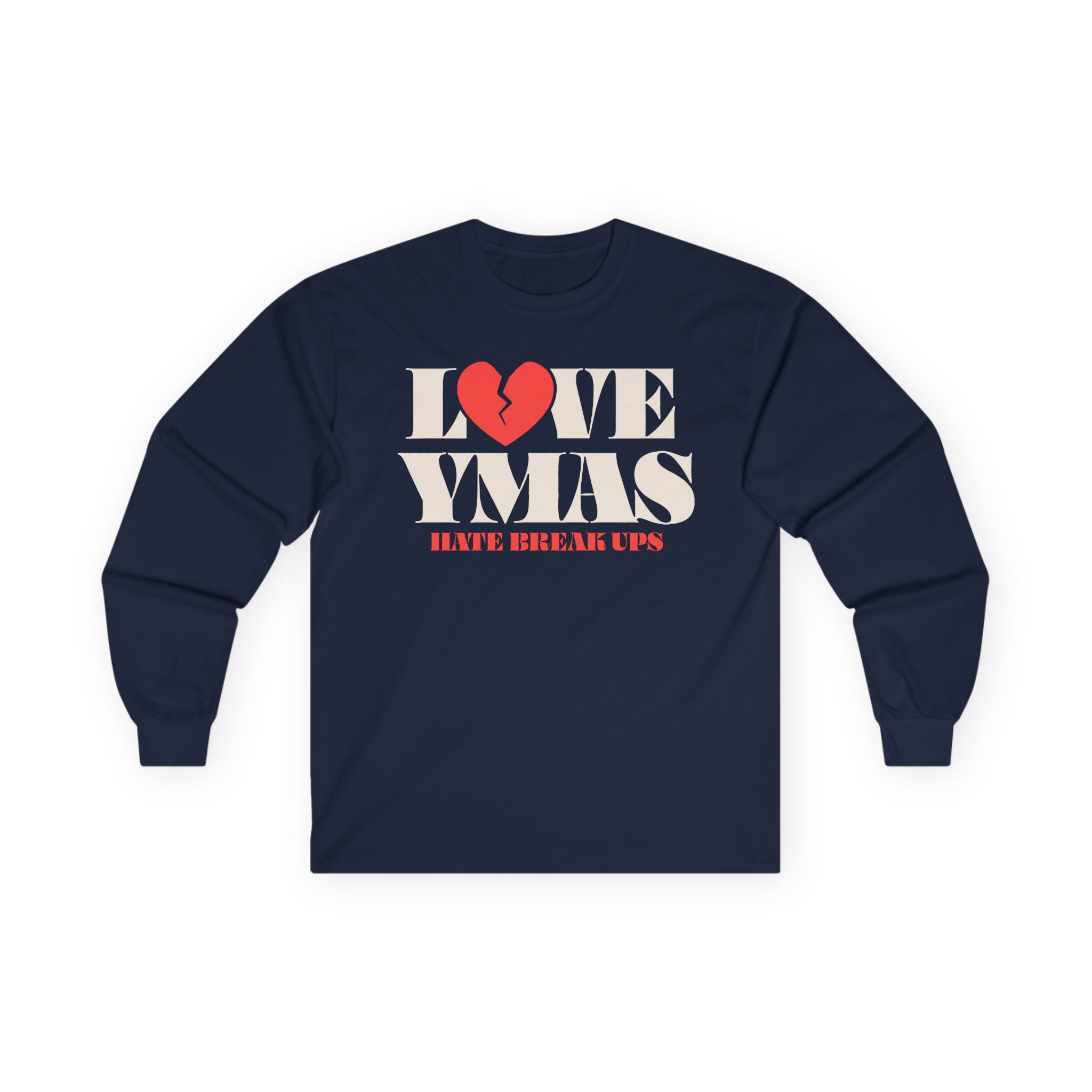 You Me at Six Love Ymas, Hate Breakups Unisex Ultra Cotton Long Sleeve Tee