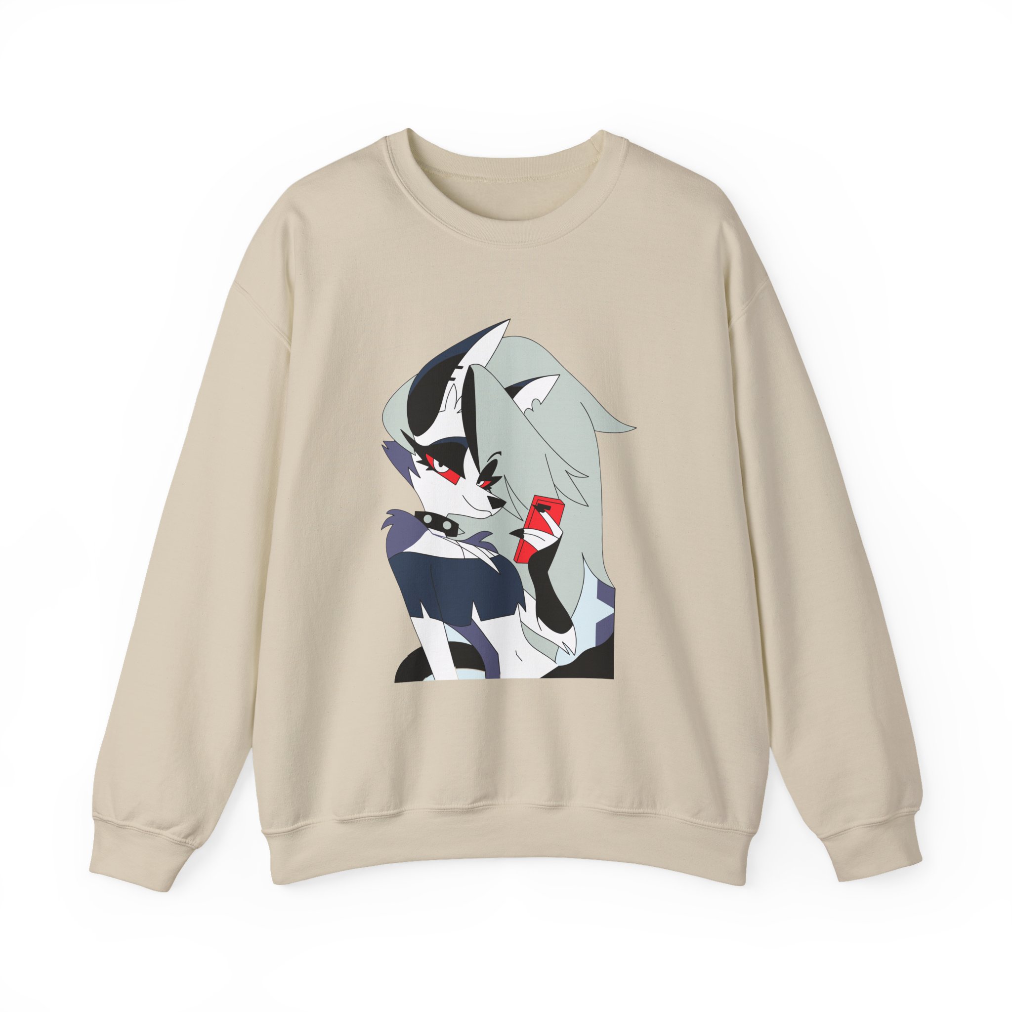Helluva Boss Loona Unisex Heavy Blendâ„¢ Crewneck Sweatshirt