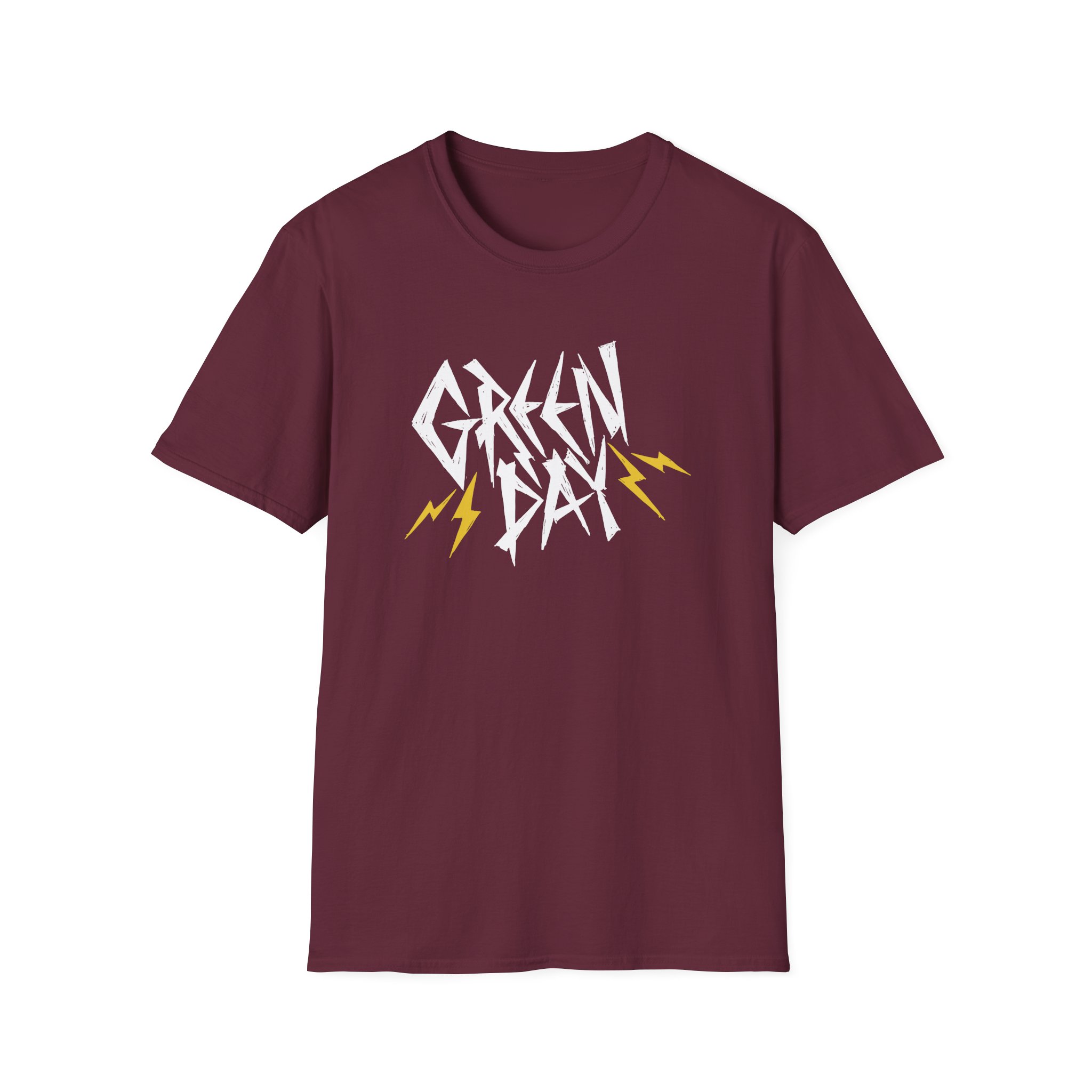 Green Day Bolt Logo Unisex Softstyle T-Shirt