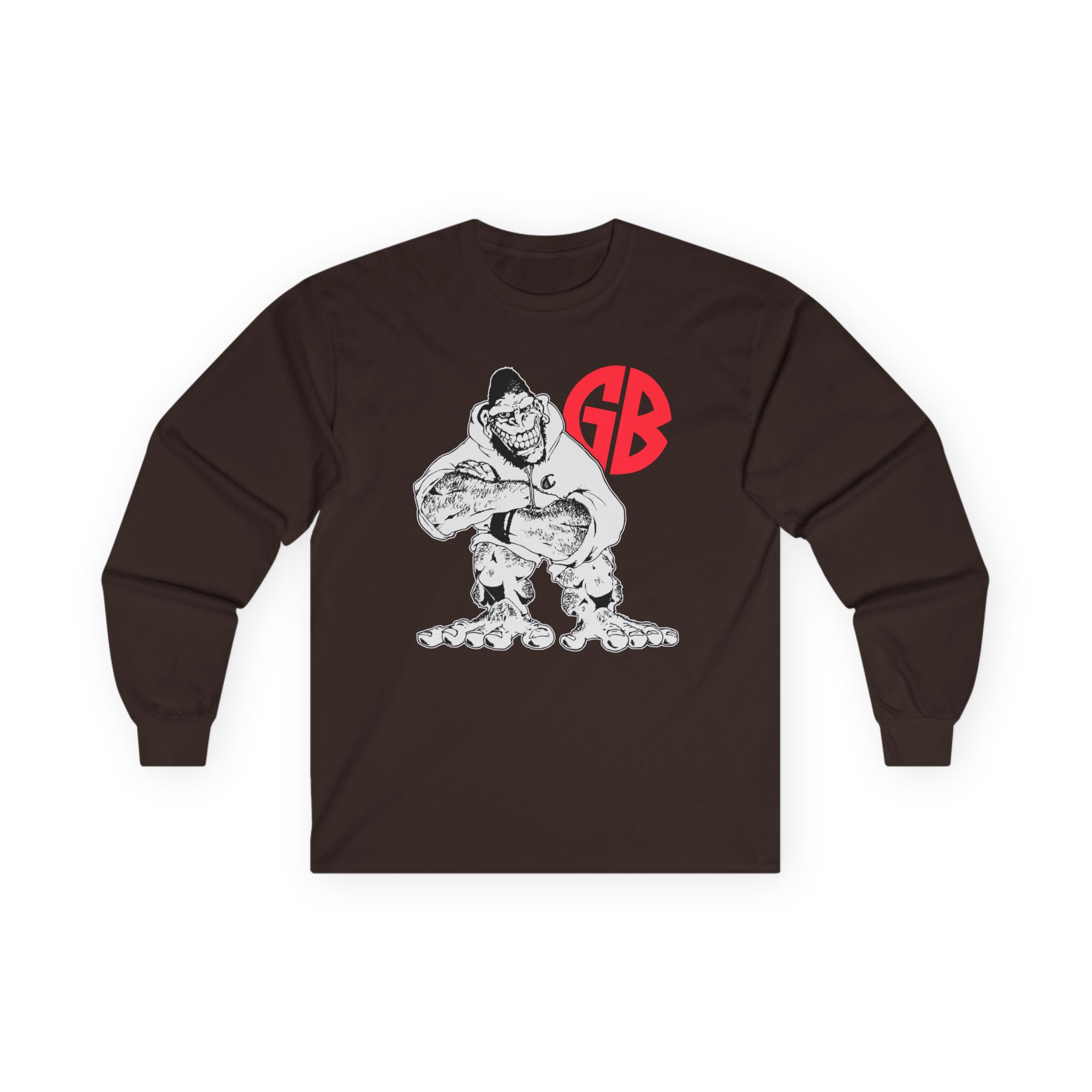 Gorilla Biscuits Big Gorilla Unisex Ultra Cotton Long Sleeve Tee