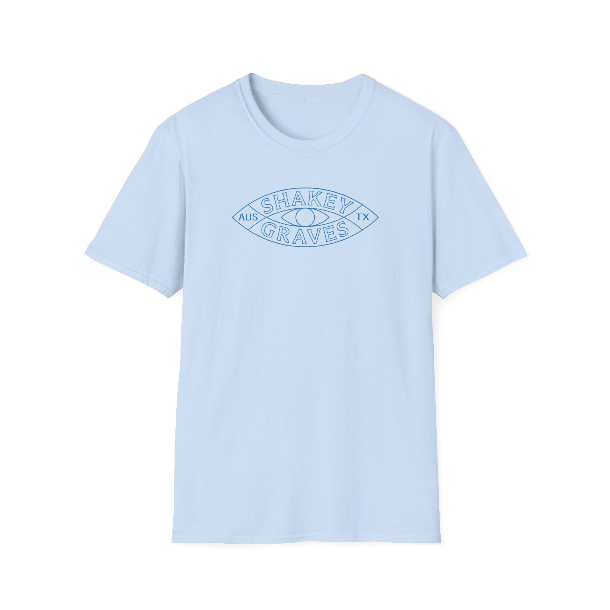 Shakey Graves Evil Eye Unisex Softstyle T-Shirt