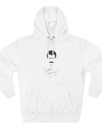 F M Three-Panel Fleece Hoodie