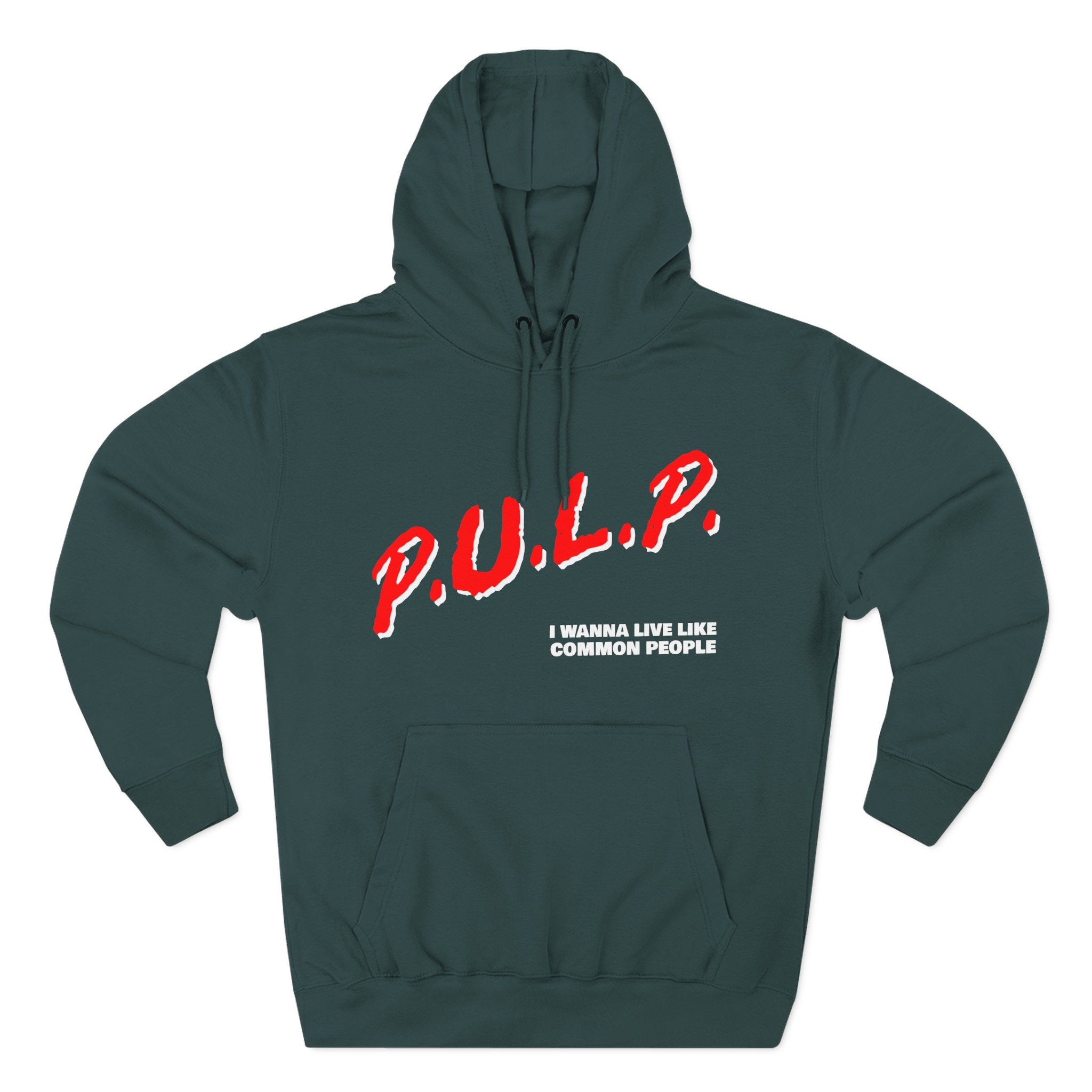 Pulp Three-Panel Fleece Hoodie
