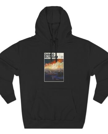 Disco Elysium Three-Panel Fleece Hoodie