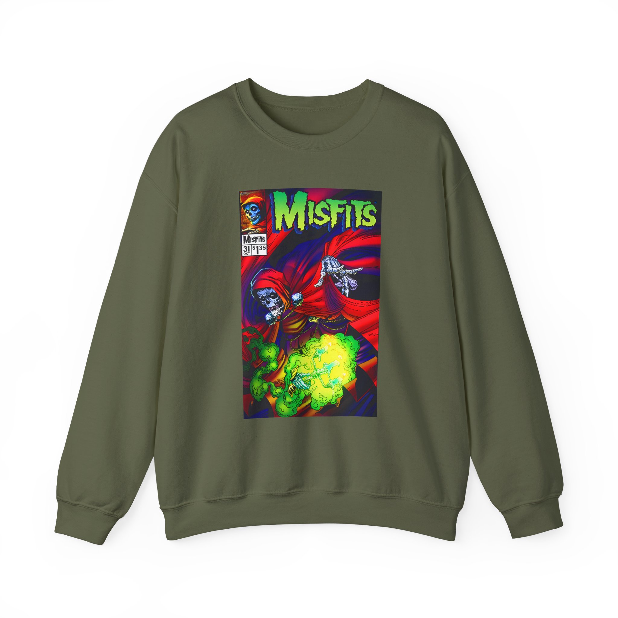 Misfits Hell Fiend Unisex Heavy Blendâ„¢ Crewneck Sweatshirt