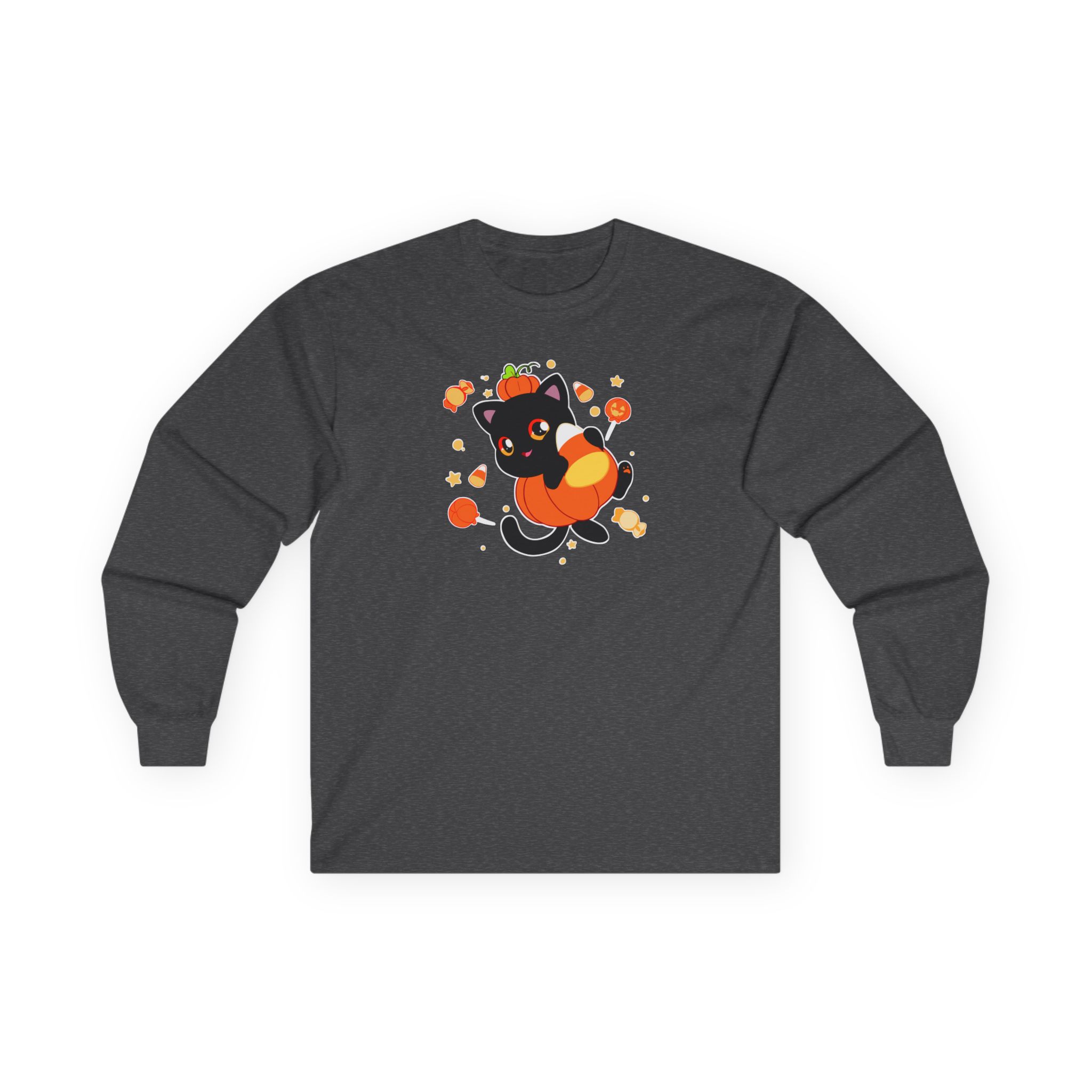 Aphmau Pumpkin Cat Unisex Ultra Cotton Long Sleeve Tee