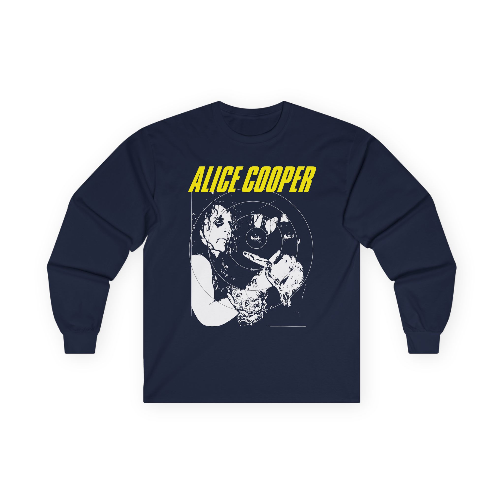 Alice Cooper Radial Horror Unisex Ultra Cotton Long Sleeve Tee