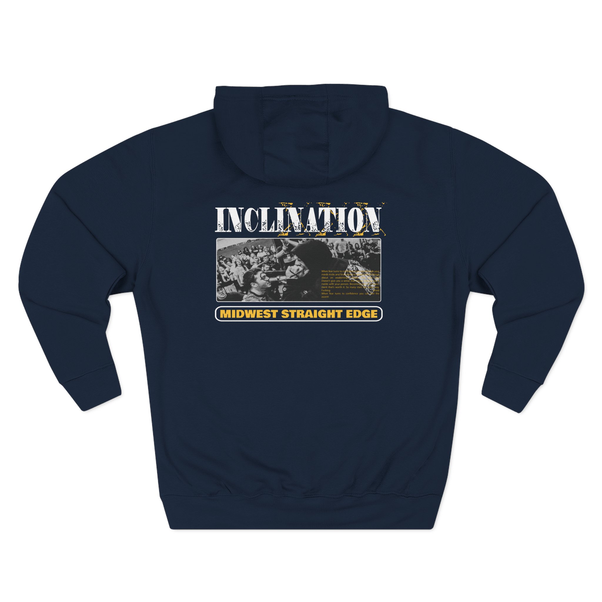 Inclination Three-Panel Fleece Hoodie
