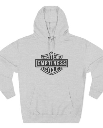 Manic Street Preachers Motorcycle Emptiness Logo Three-Panel Fleece Hoodie