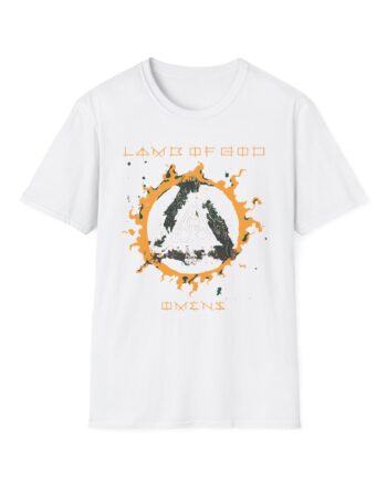 Lamb of God Omens Triangle Unisex Softstyle T-Shirt