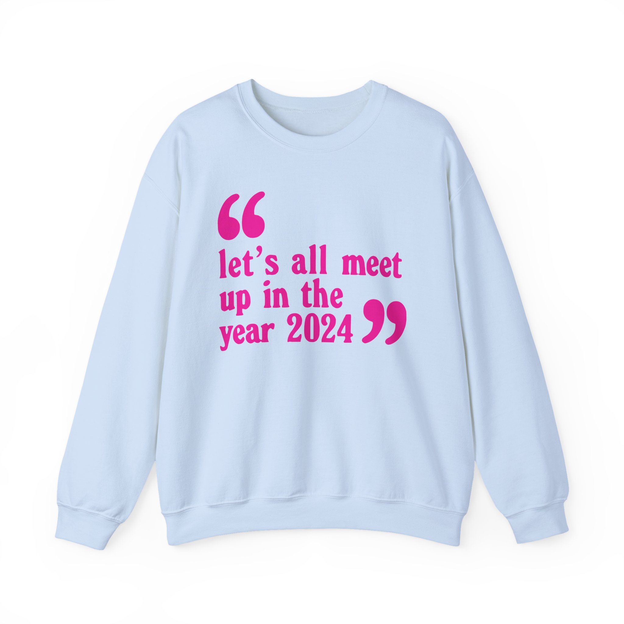 Pulp Let’s All Meet Up Ecru Unisex Heavy Blend™ Crewneck Sweatshirt