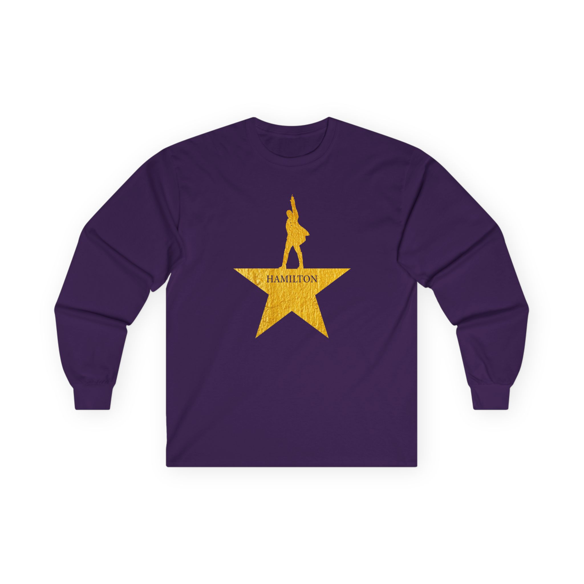 Hamilton Gold Star Unisex Ultra Cotton Long Sleeve Tee