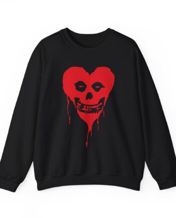 Misfits Fiendish Heart Unisex Heavy Blend™ Crewneck Sweatshirt