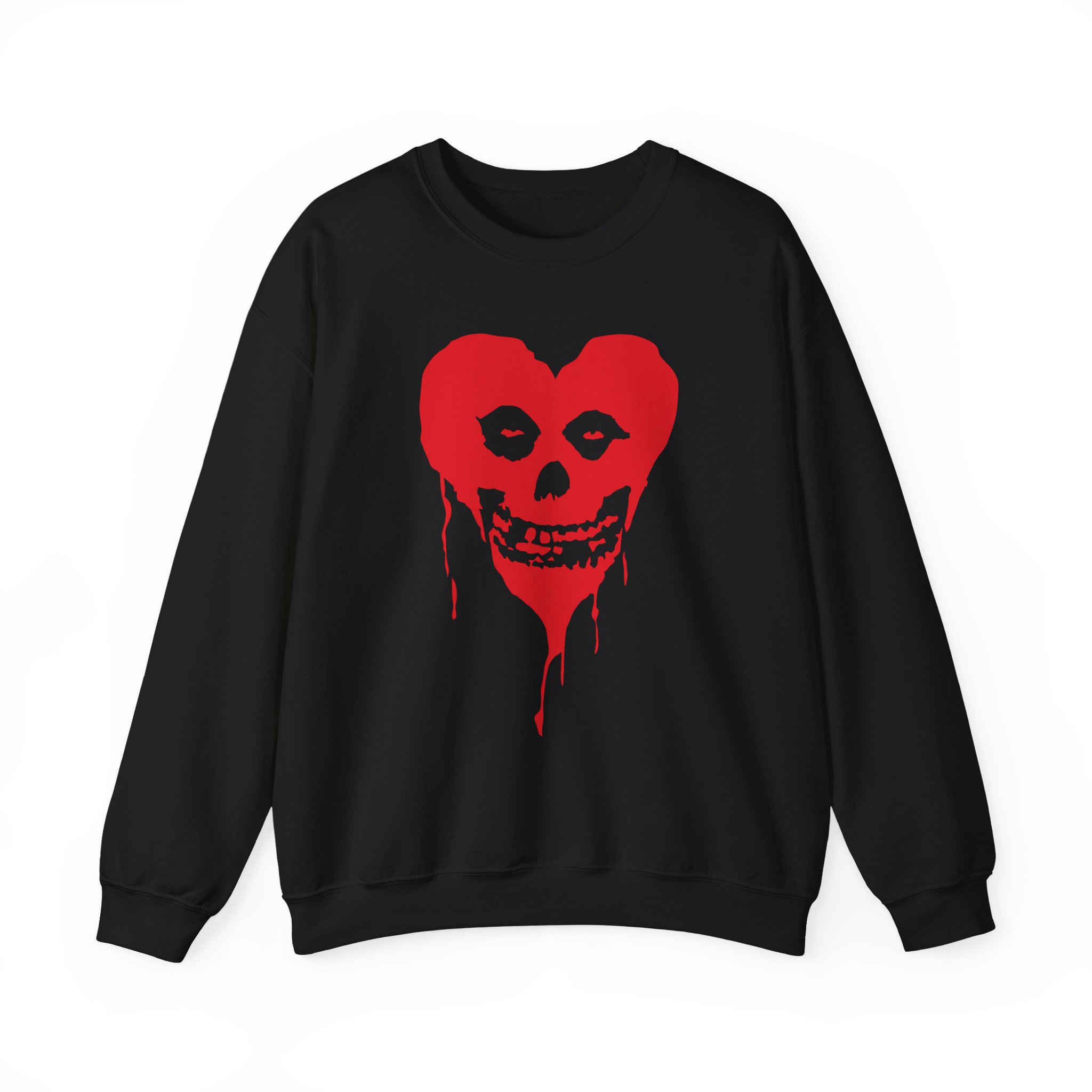 Misfits Fiendish Heart Unisex Heavy Blendâ„¢ Crewneck Sweatshirt