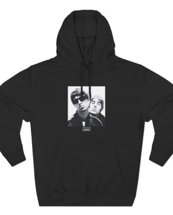 Oasis Liam & Noel Three-Panel Fleece Hoodie