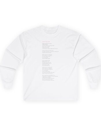 Lorde Moty Lyric Unisex Ultra Cotton Long Sleeve Tee