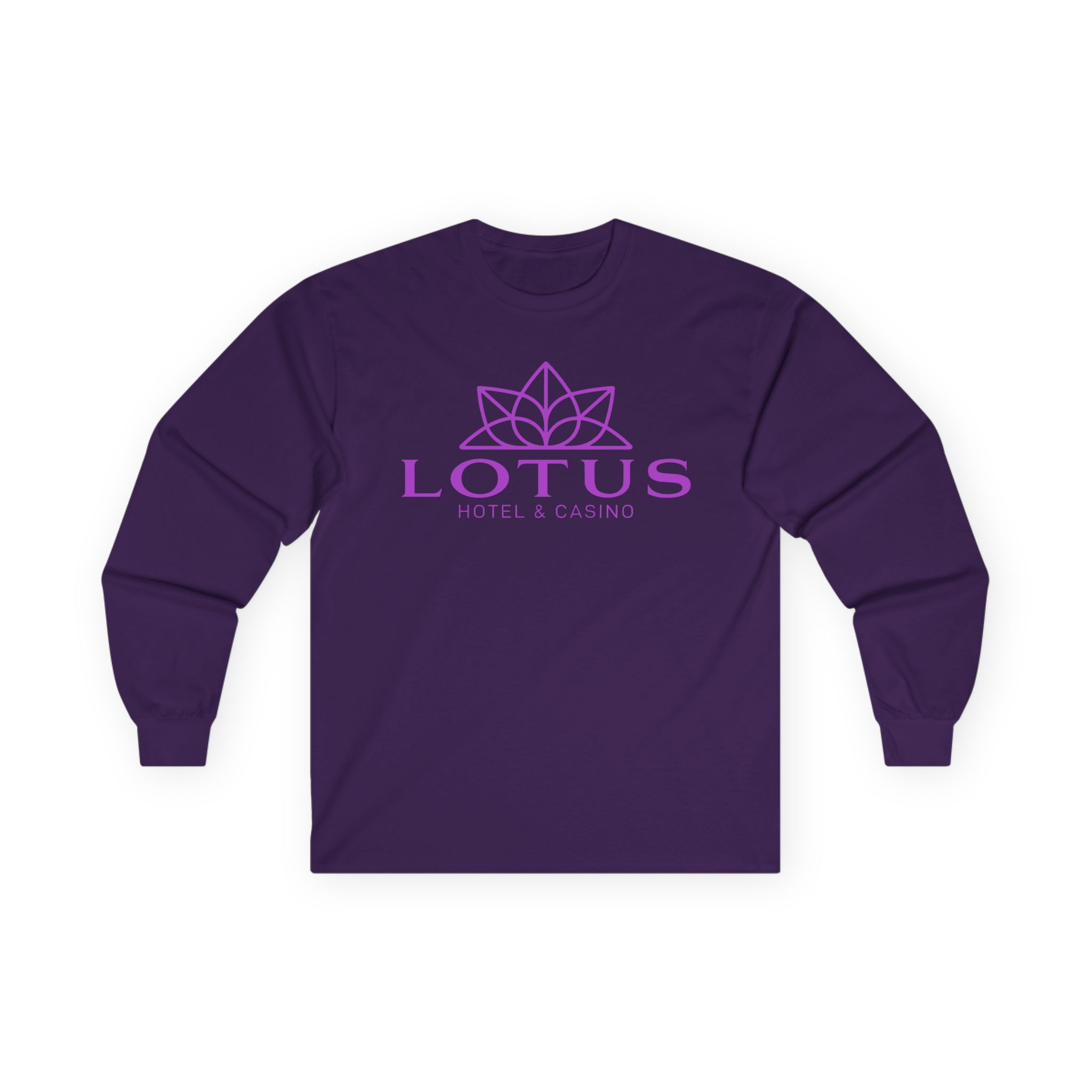 Percy Jackson and the Olympians Lotus Hotel & Casino Unisex Ultra Cotton Long Sleeve Tee