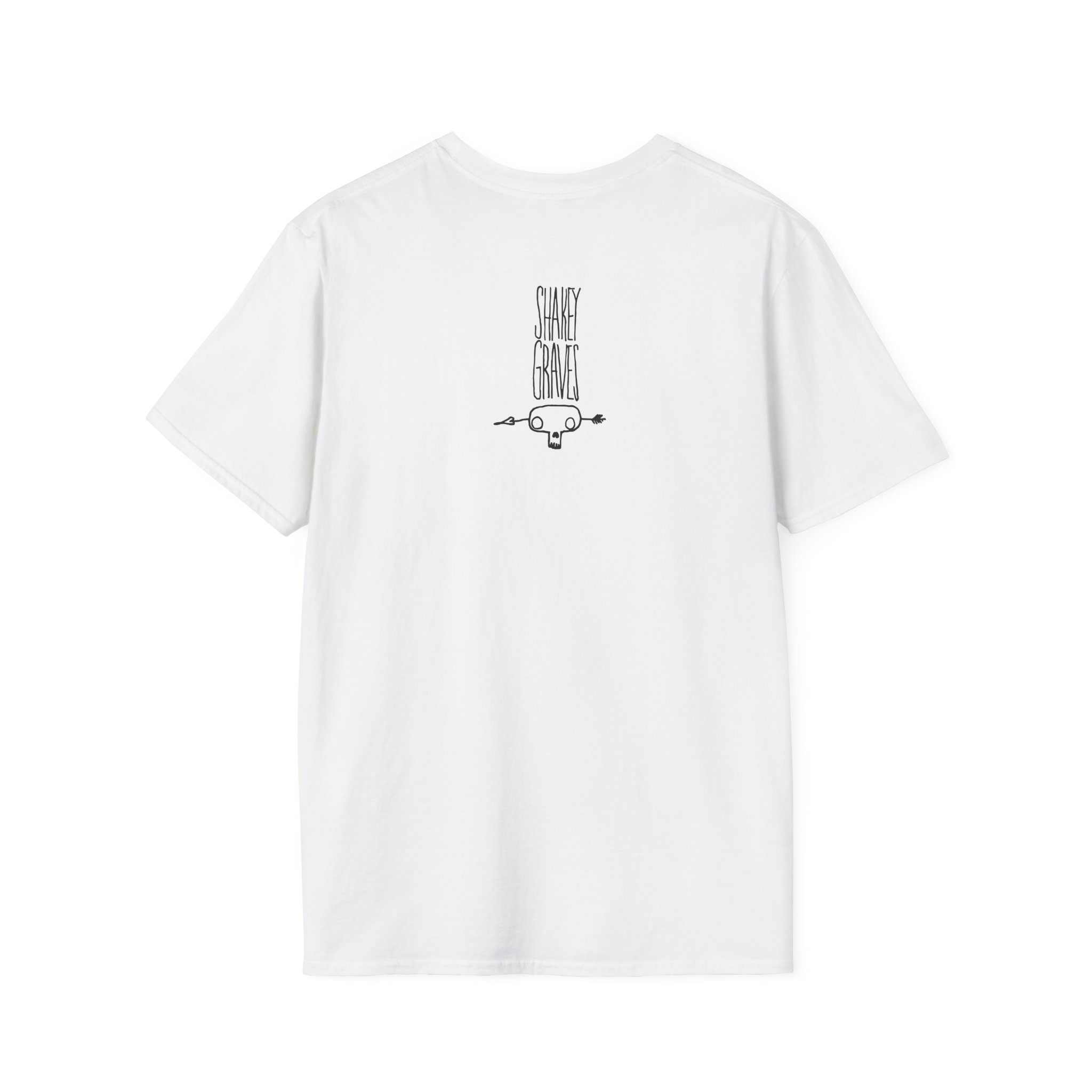 Shakey Graves SKULL Unisex Softstyle T-Shirt
