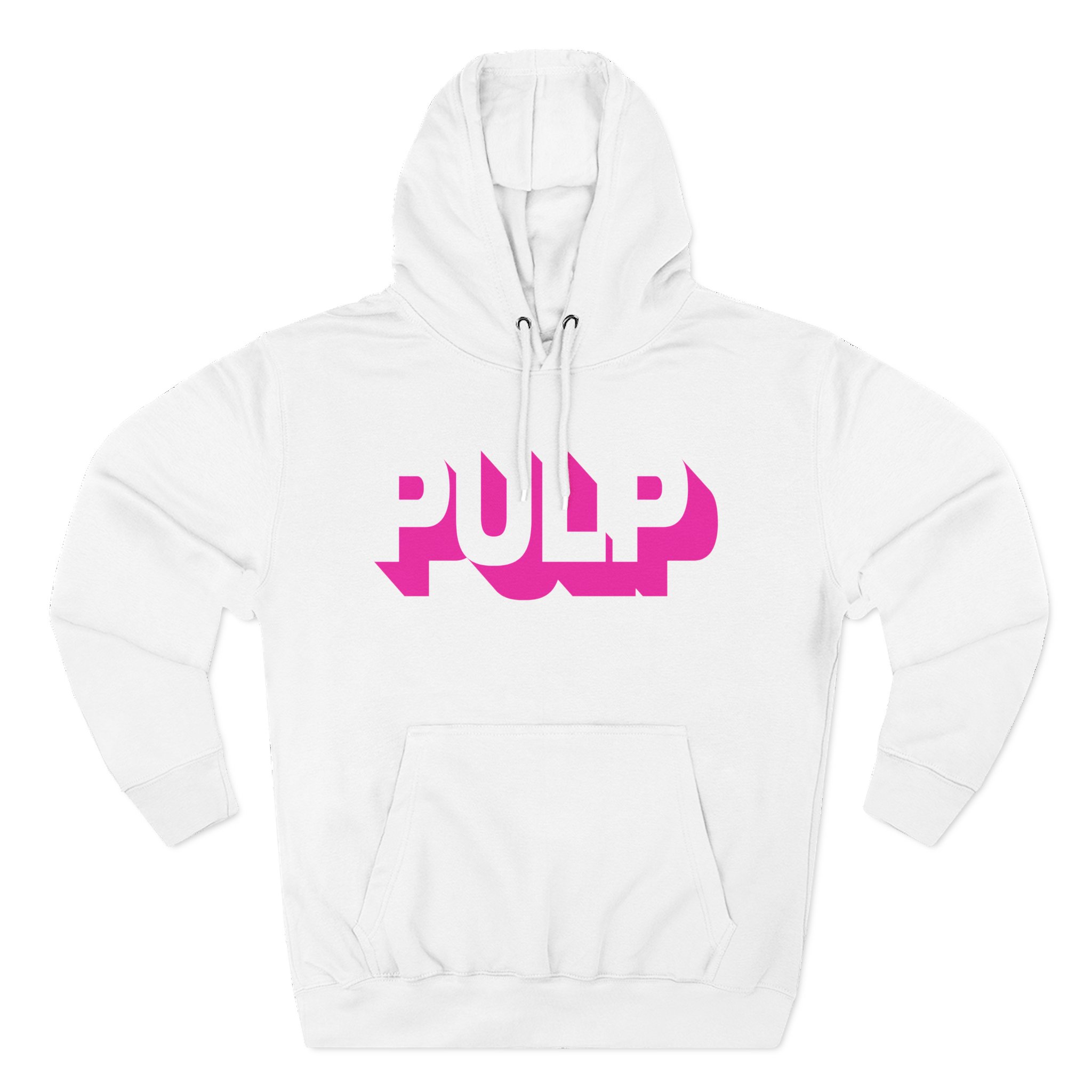 Pulp Logo Three-Panel Fleece Hoodie
