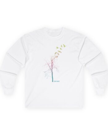 Courteeners Pastel Ombre Tree Unisex Ultra Cotton Long Sleeve Tee