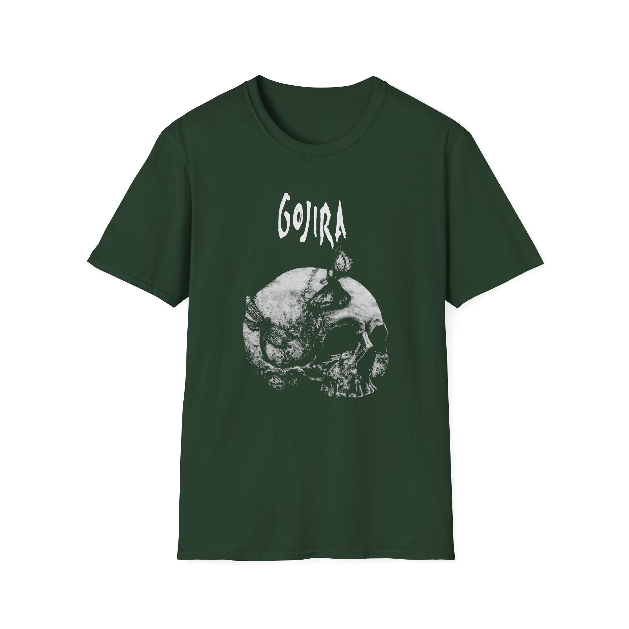 Gojira Moth Skull Unisex Softstyle T-Shirt