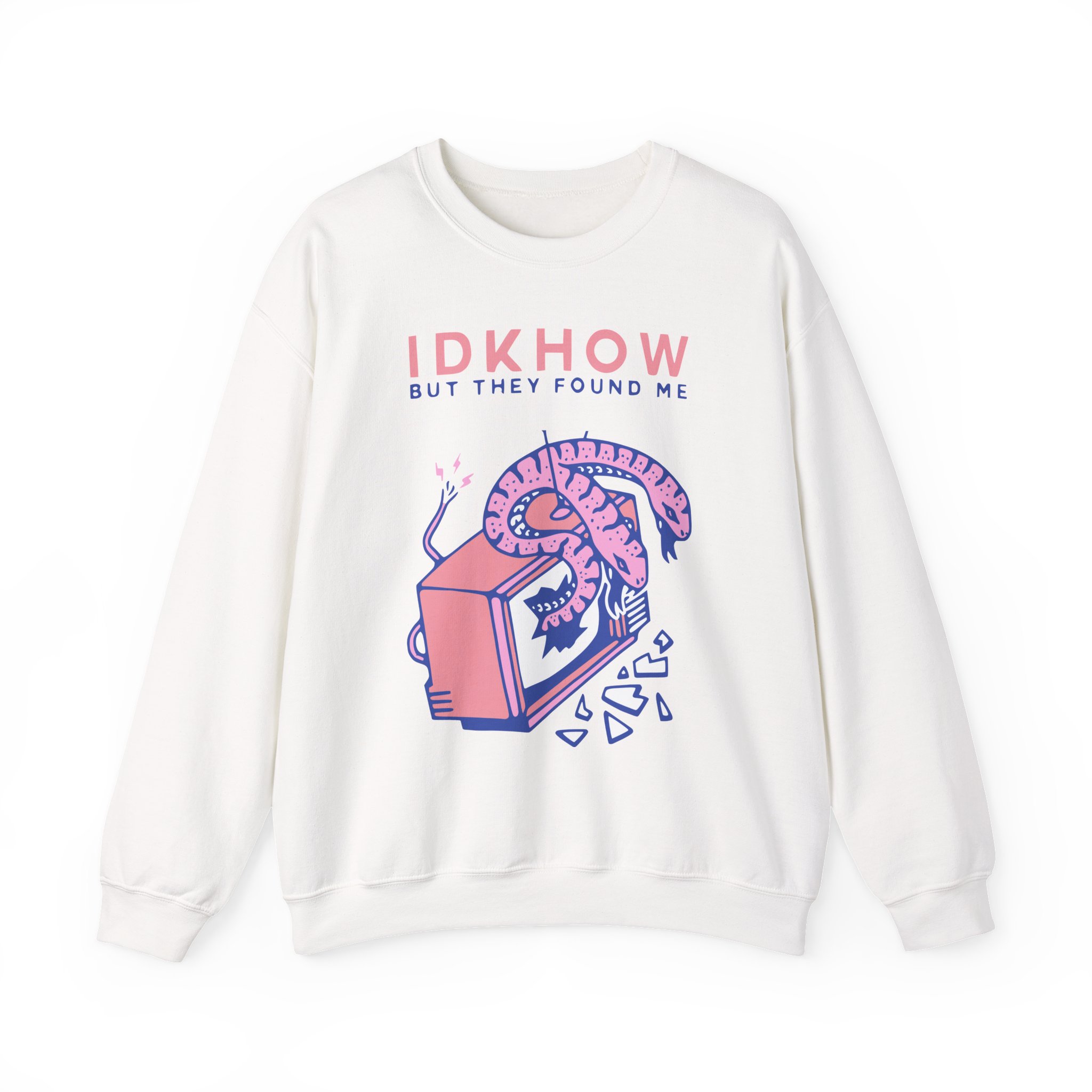 iDKHOW Screentime Unisex Heavy Blendâ„¢ Crewneck Sweatshirt