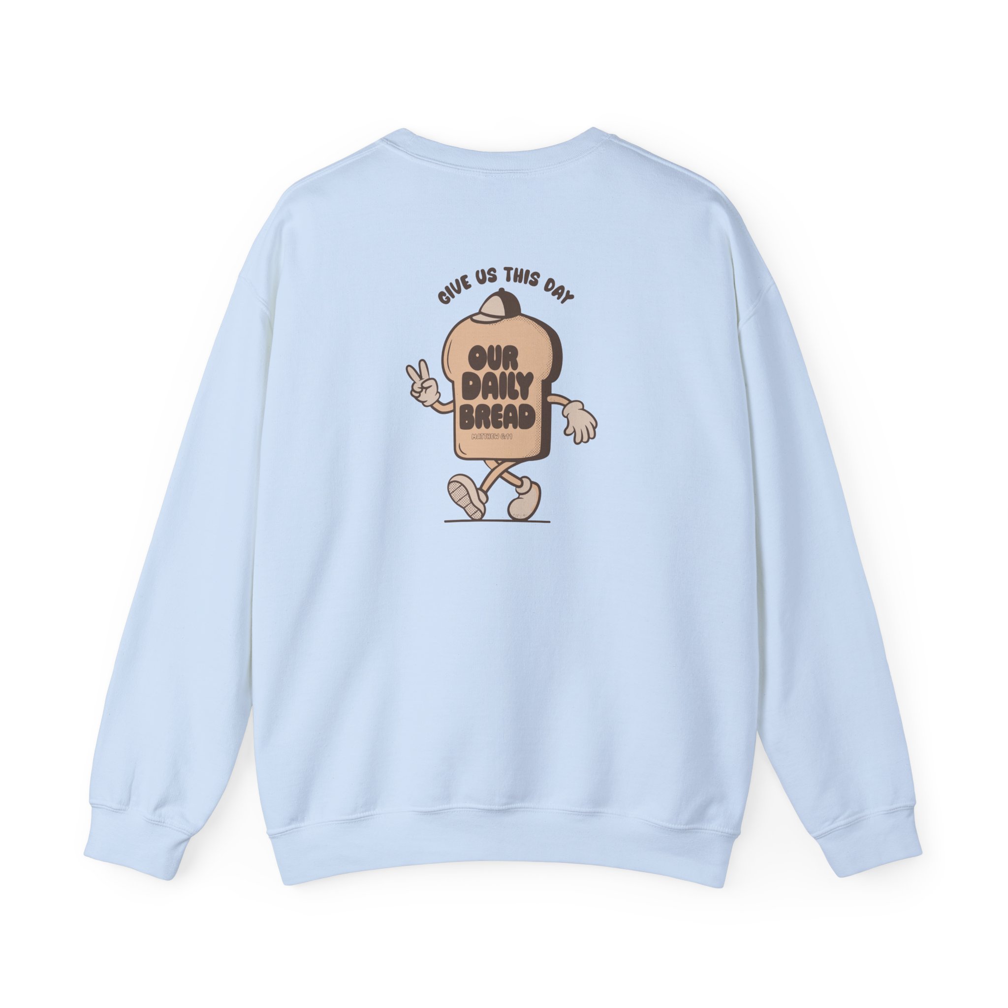 Daily Bread Mushroom Unisex Heavy Blendâ„¢ Crewneck Sweatshirt