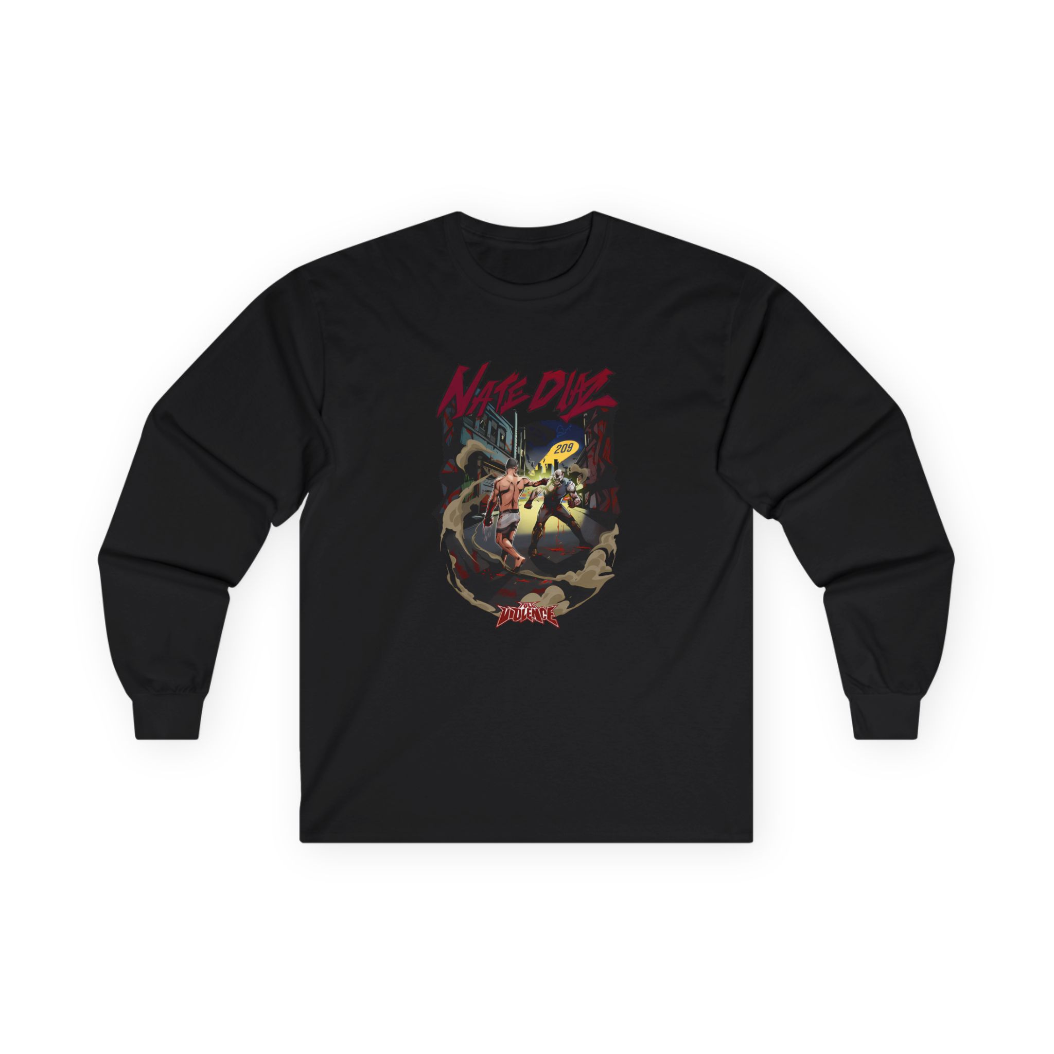 Nate Diaz Unisex Ultra Cotton Long Sleeve Tee