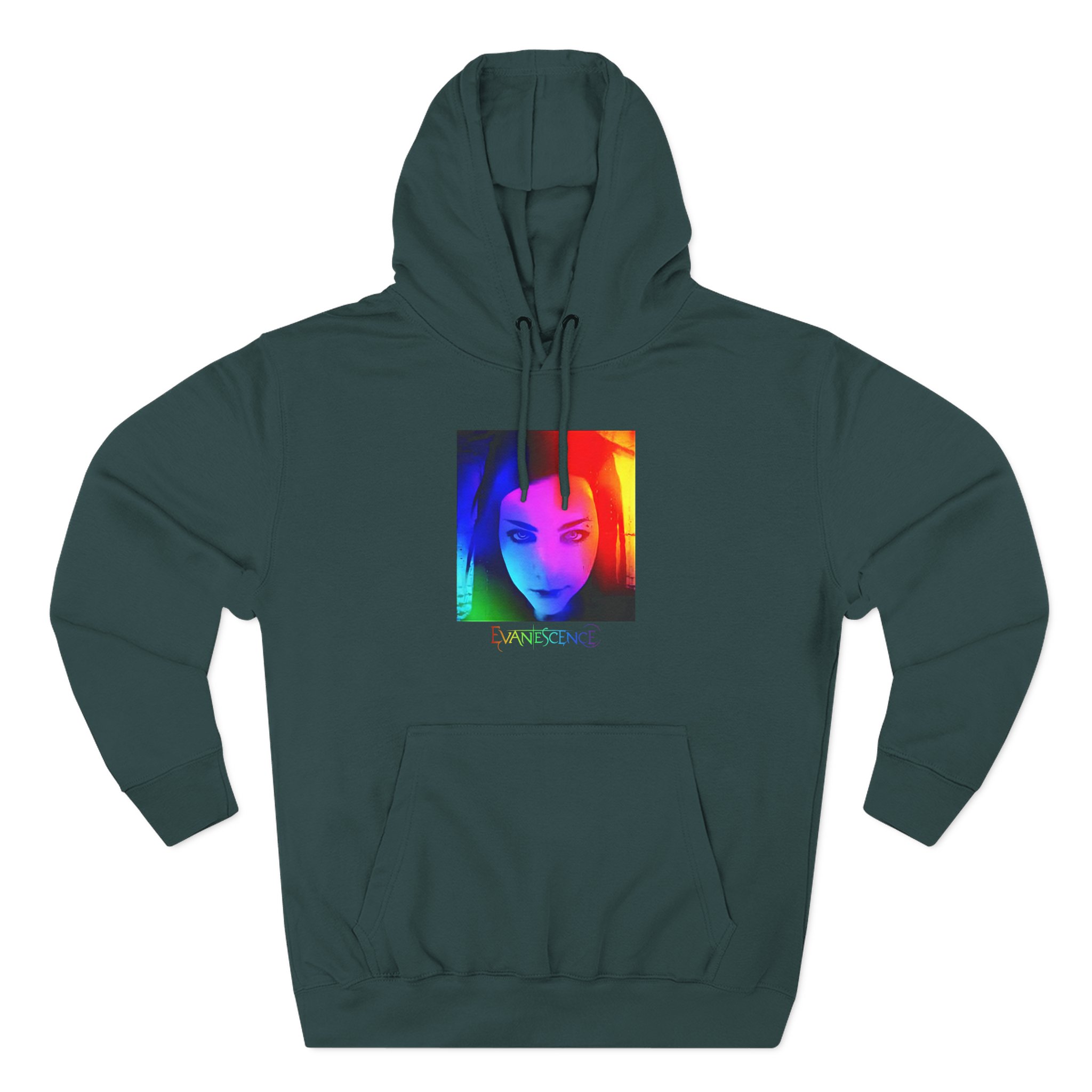 Evanescence Gradient Fallen Album Three-Panel Fleece Hoodie