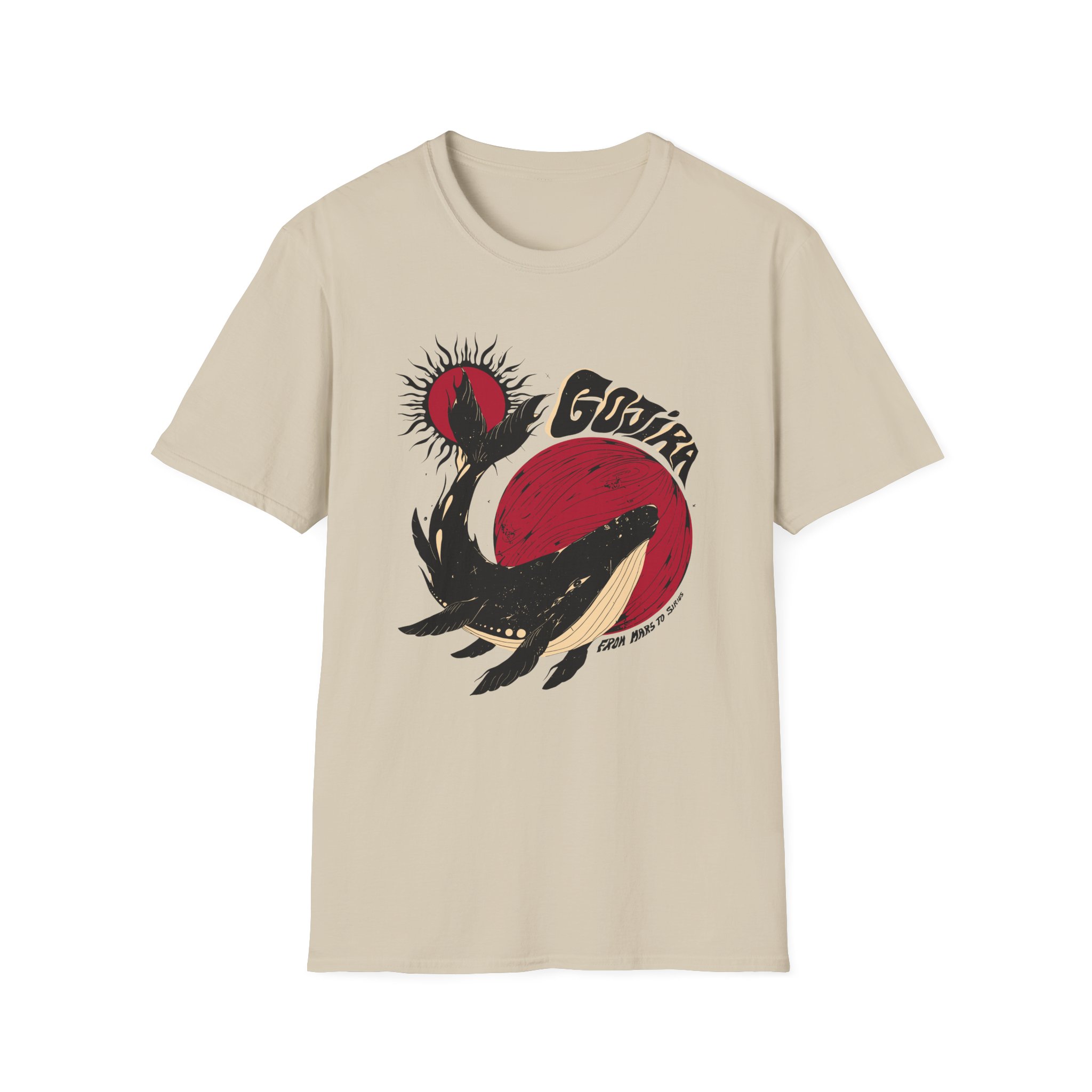 Gojira Whale Unisex Softstyle T-Shirt