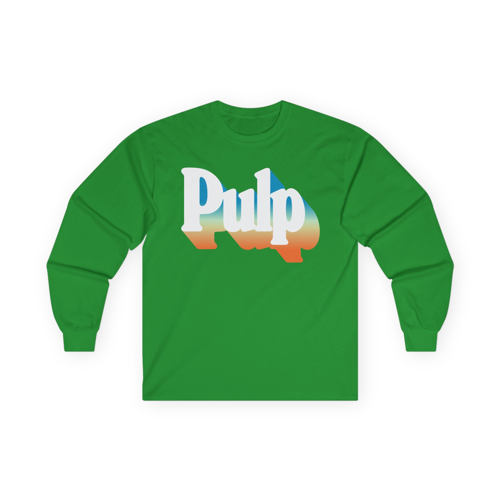 Pulp Gradient Logo Unisex Ultra Cotton Long Sleeve Tee