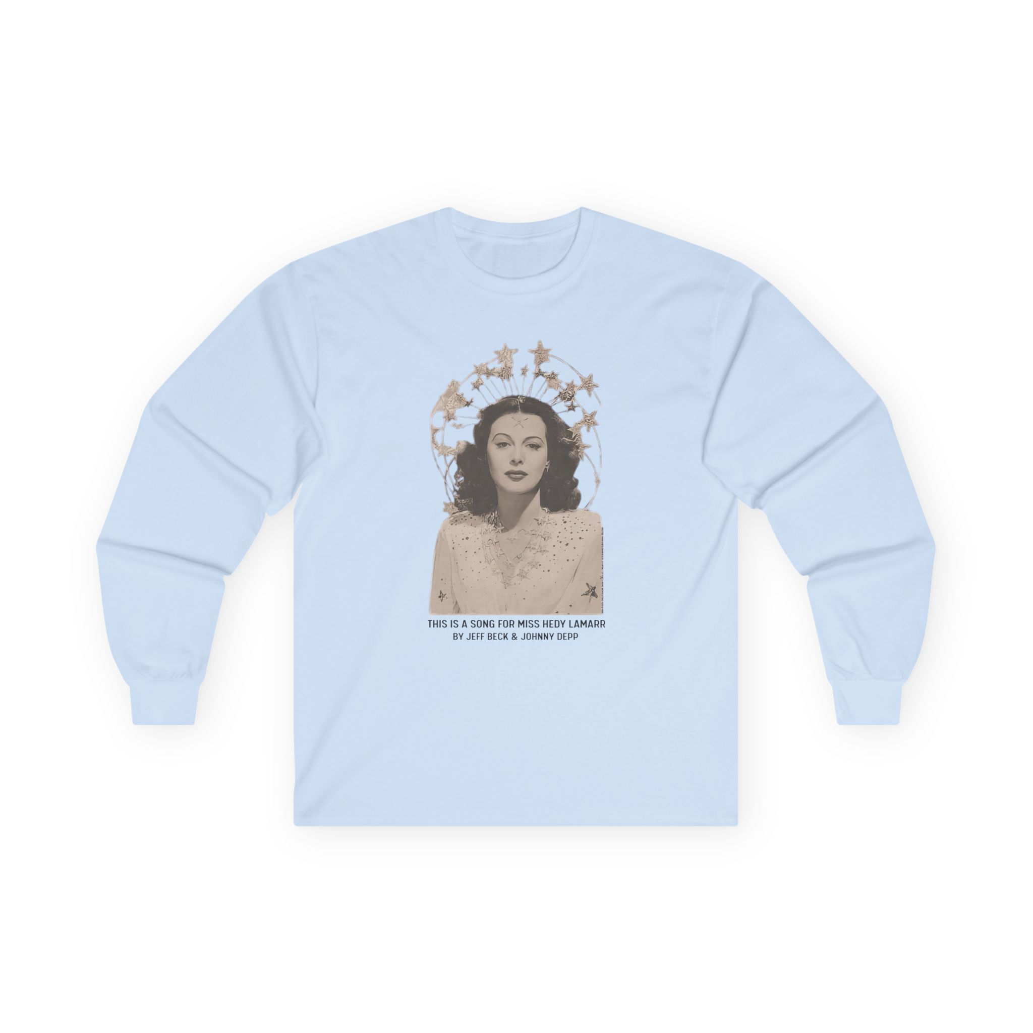 Jeff Beck for Miss Hedy Lamarr Unisex Ultra Cotton Long Sleeve Tee