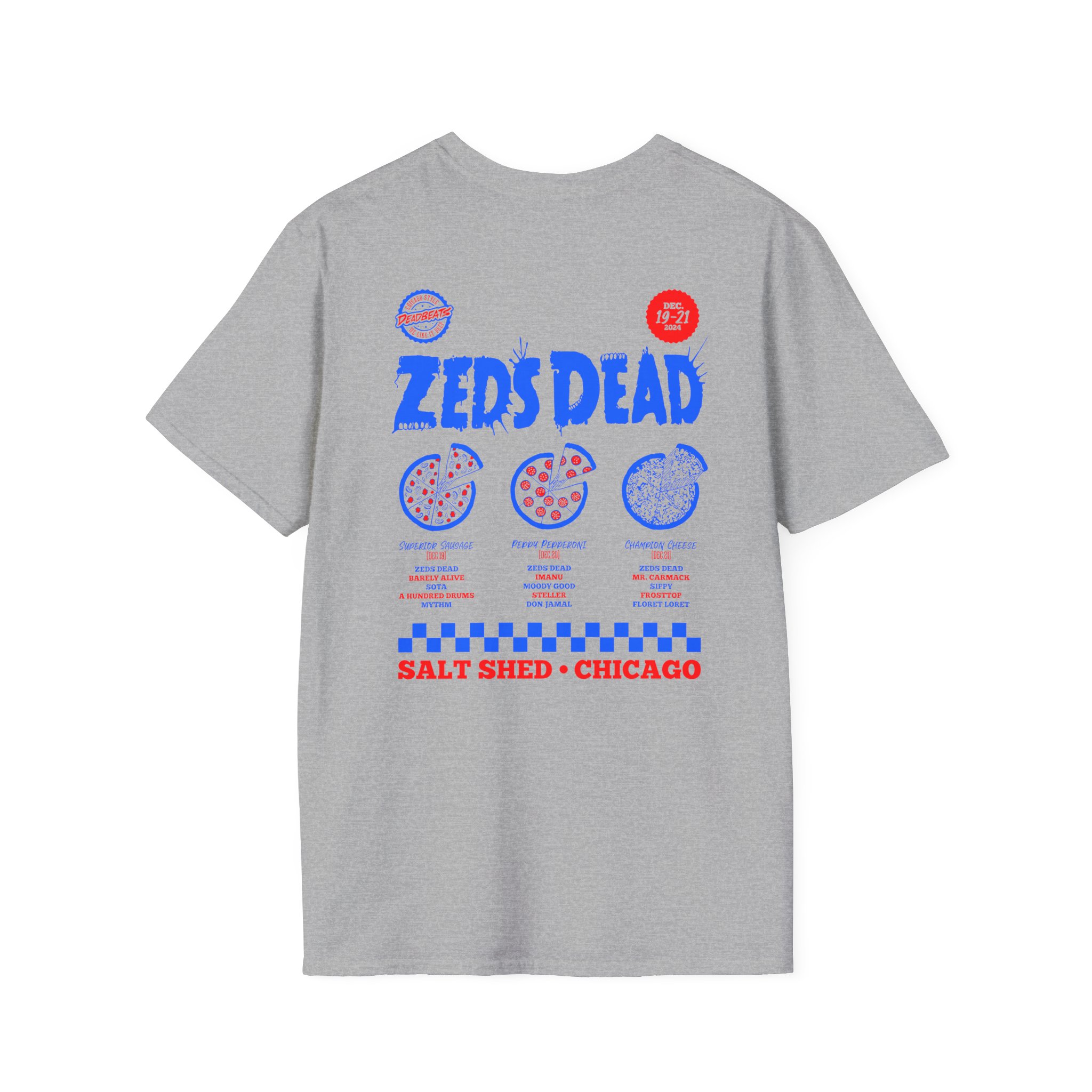 Zeds Dead Unisex Softstyle T-Shirt