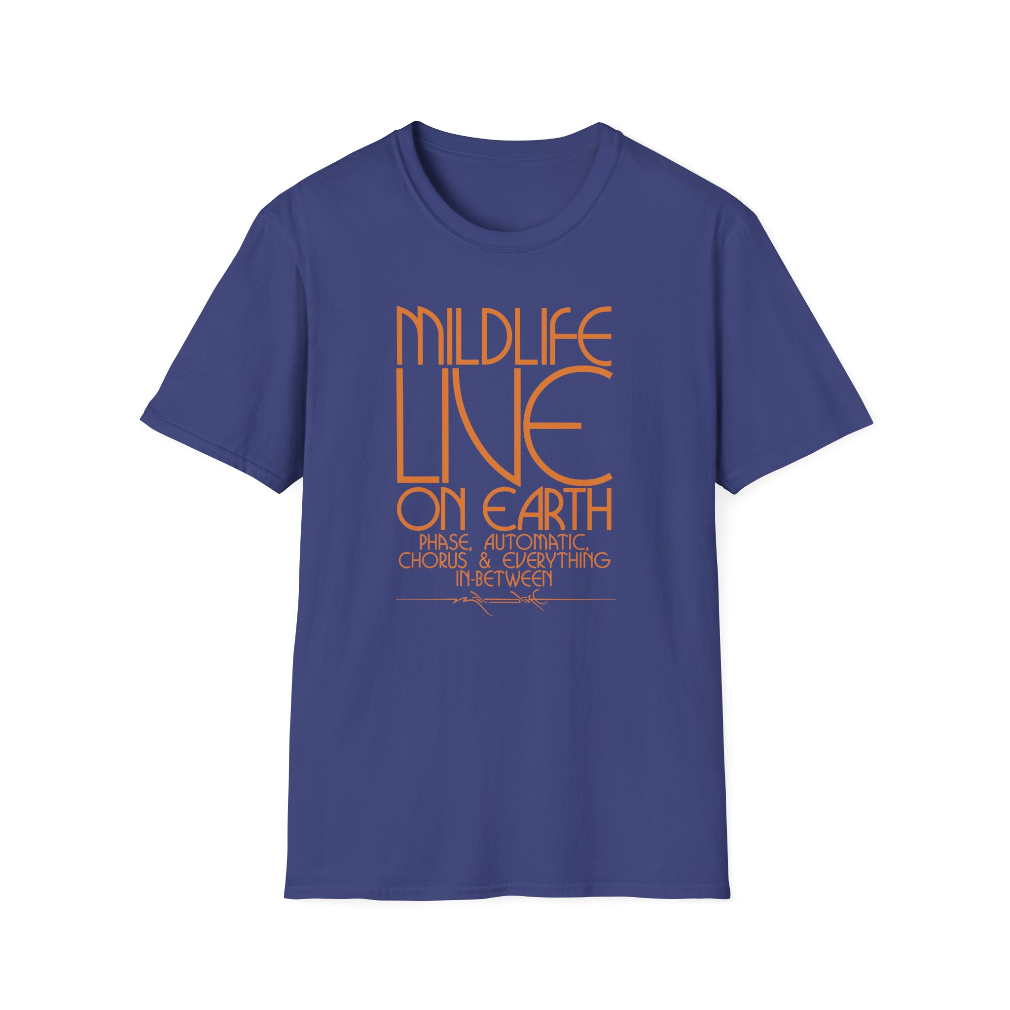 Mildlife Live on Earth Unisex Softstyle T-Shirt