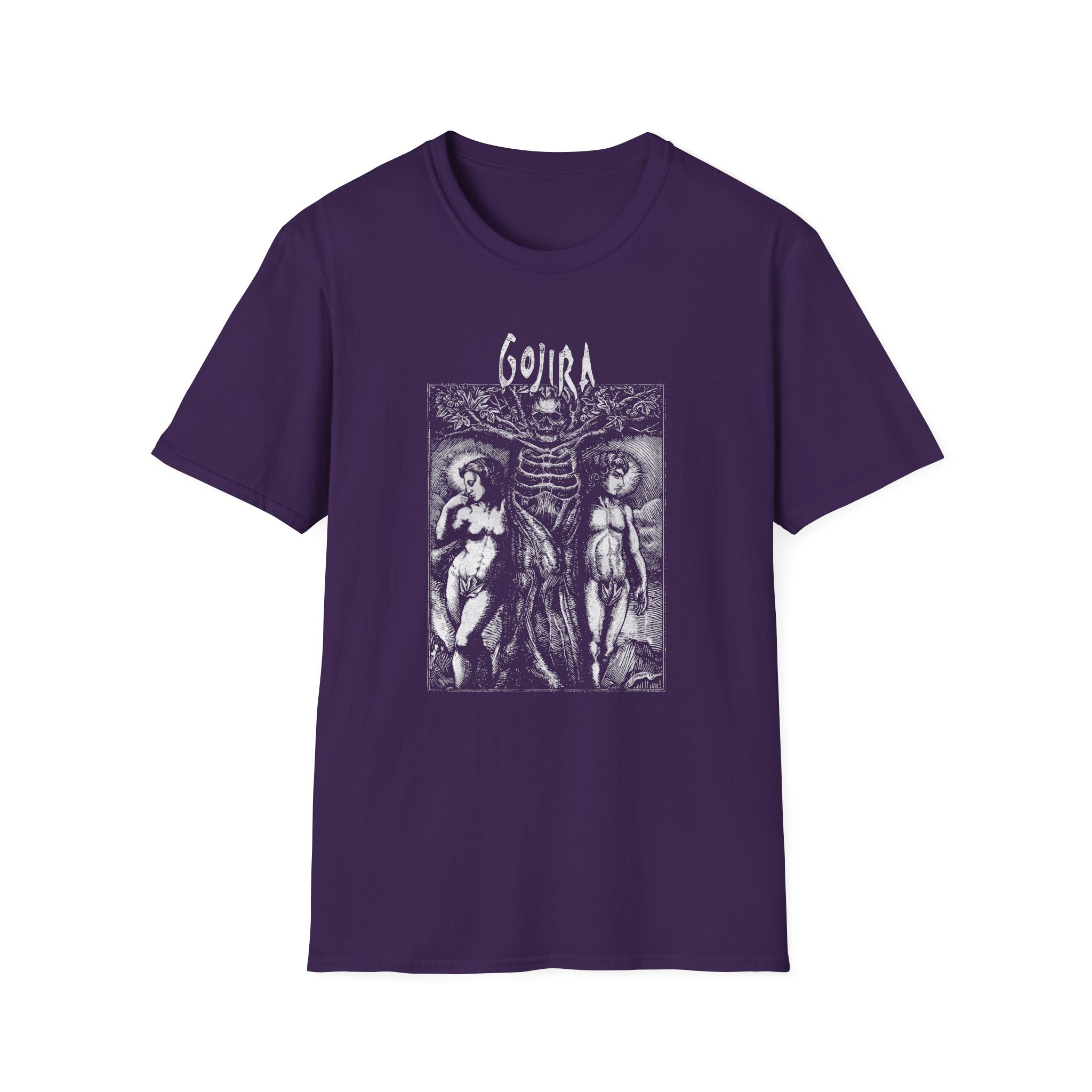 Gojira Tree Skelly Unisex Softstyle T-Shirt