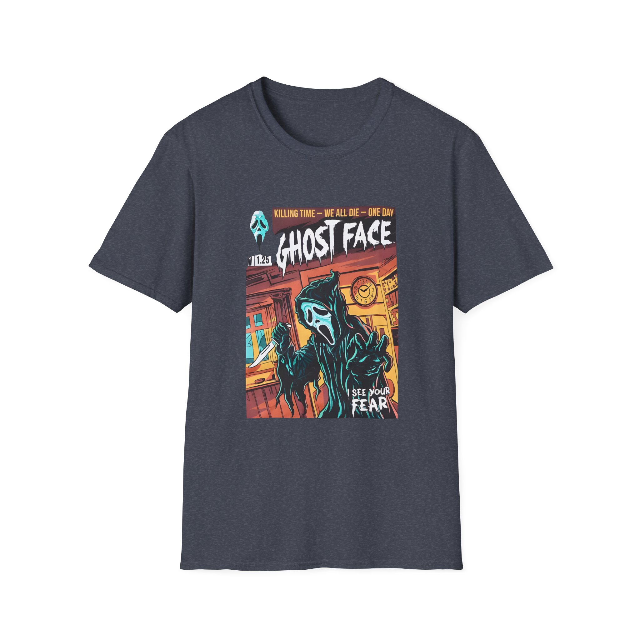 Ghostface Comic Cover Unisex Softstyle T-Shirt