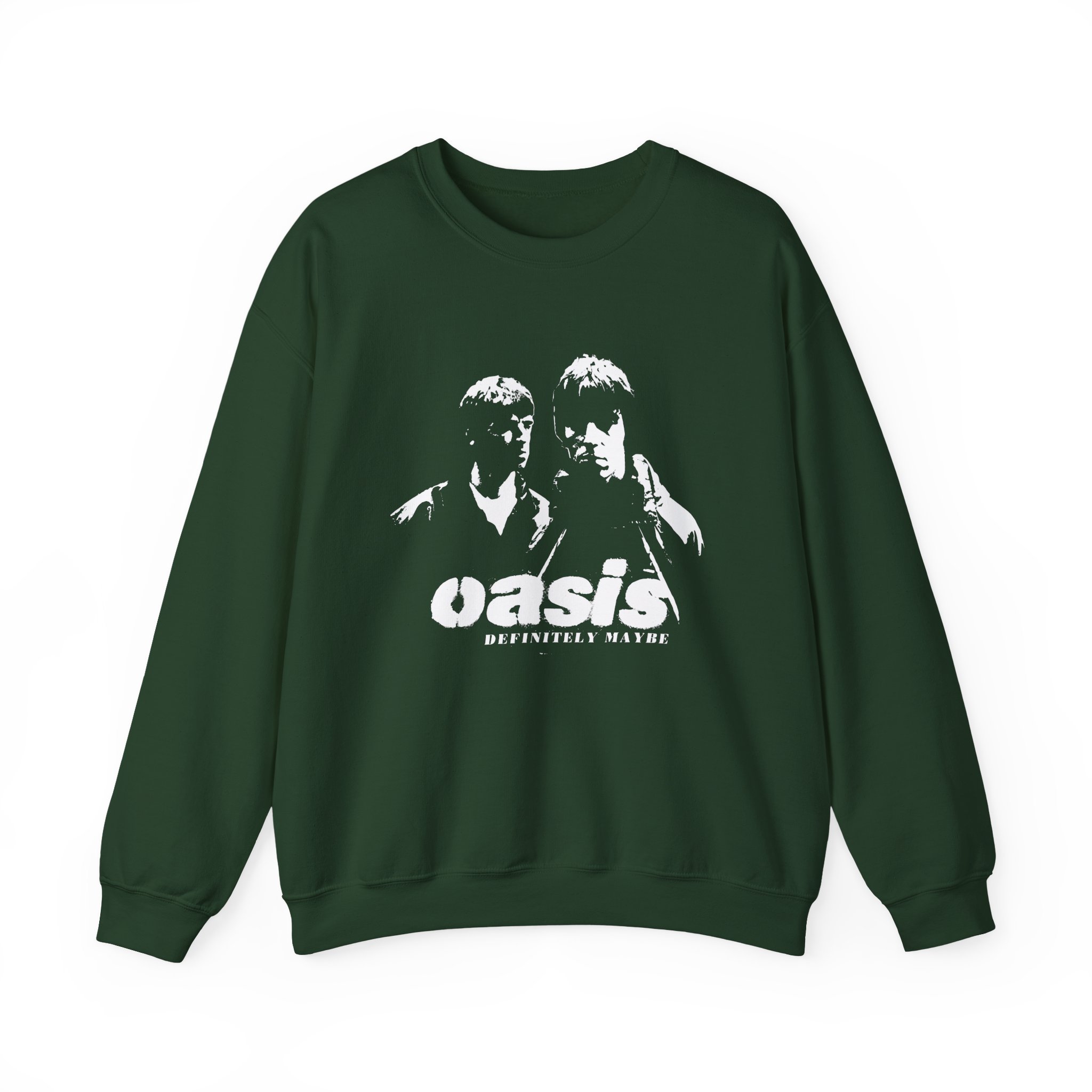 Oasis Photo Stencil Unisex Heavy Blendâ„¢ Crewneck Sweatshirt