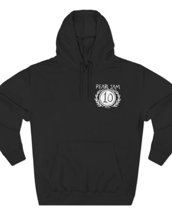 Pearl Jam 2025 Ten Club Member Three-Panel Fleece Hoodie
