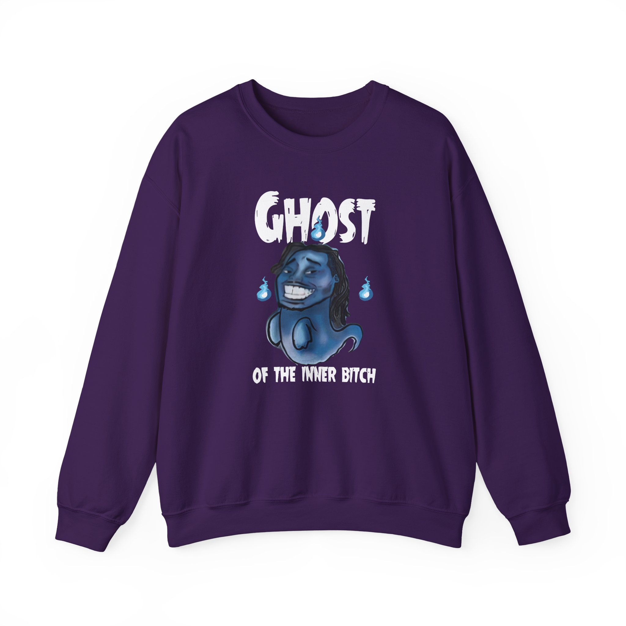 Aba and Preach Ghost of the Inner Bitch Unisex Heavy Blendâ„¢ Crewneck Sweatshirt