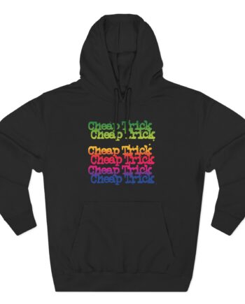 Cheap Trick Rainbow Three-Panel Fleece Hoodie