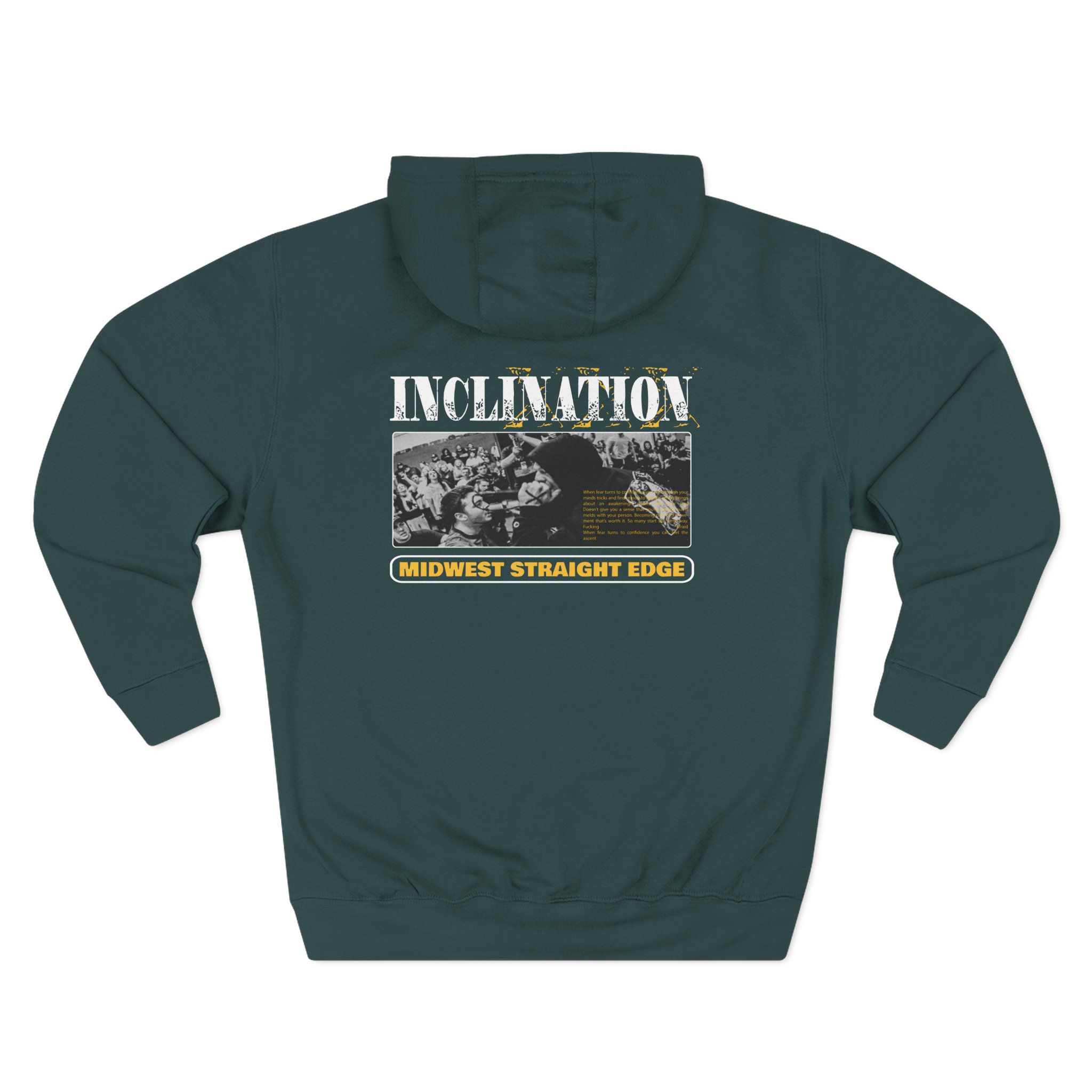 Inclination Three-Panel Fleece Hoodie