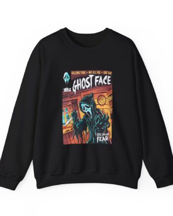 Ghostface Comic Cover Unisex Heavy Blend™ Crewneck Sweatshirt