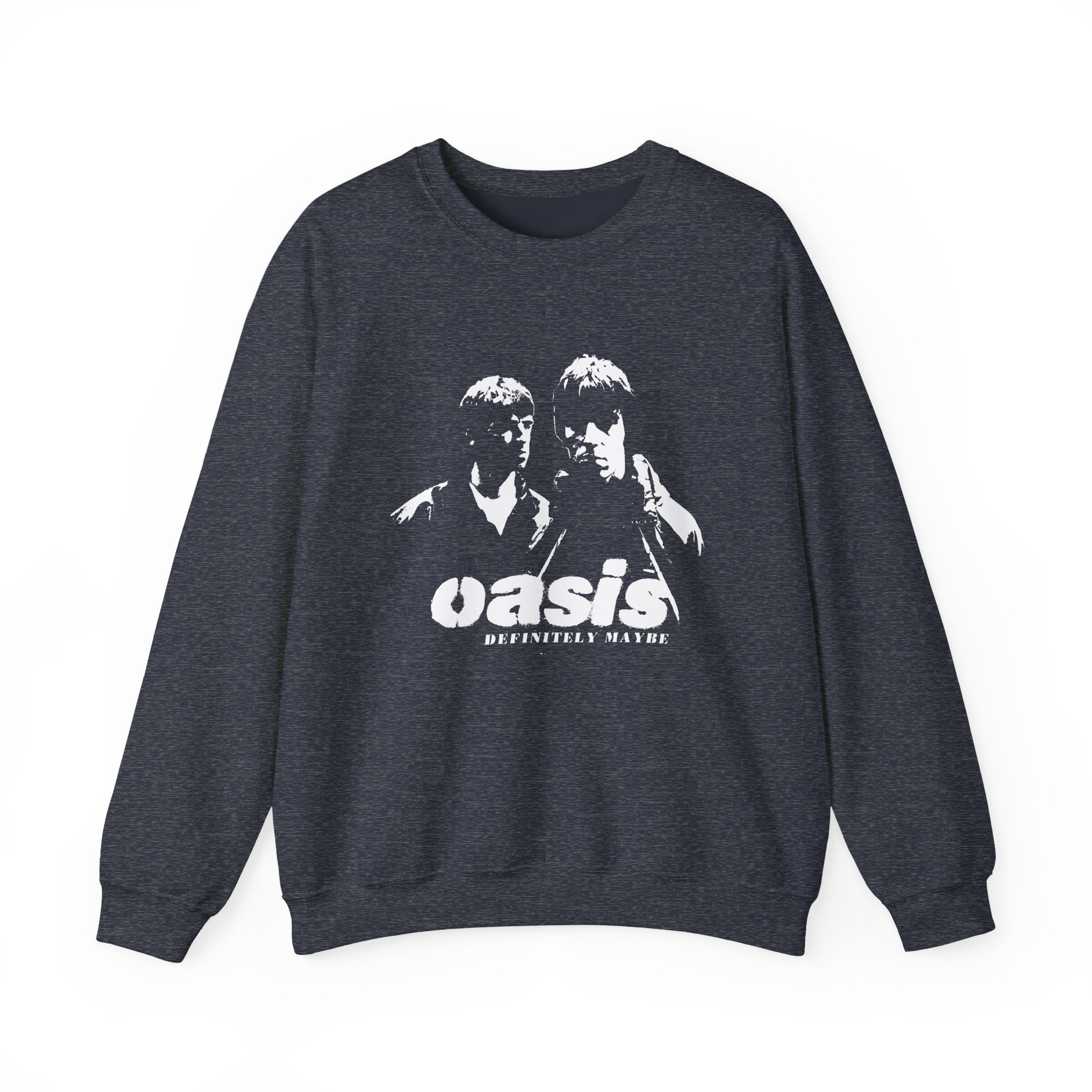 Oasis Photo Stencil Unisex Heavy Blendâ„¢ Crewneck Sweatshirt
