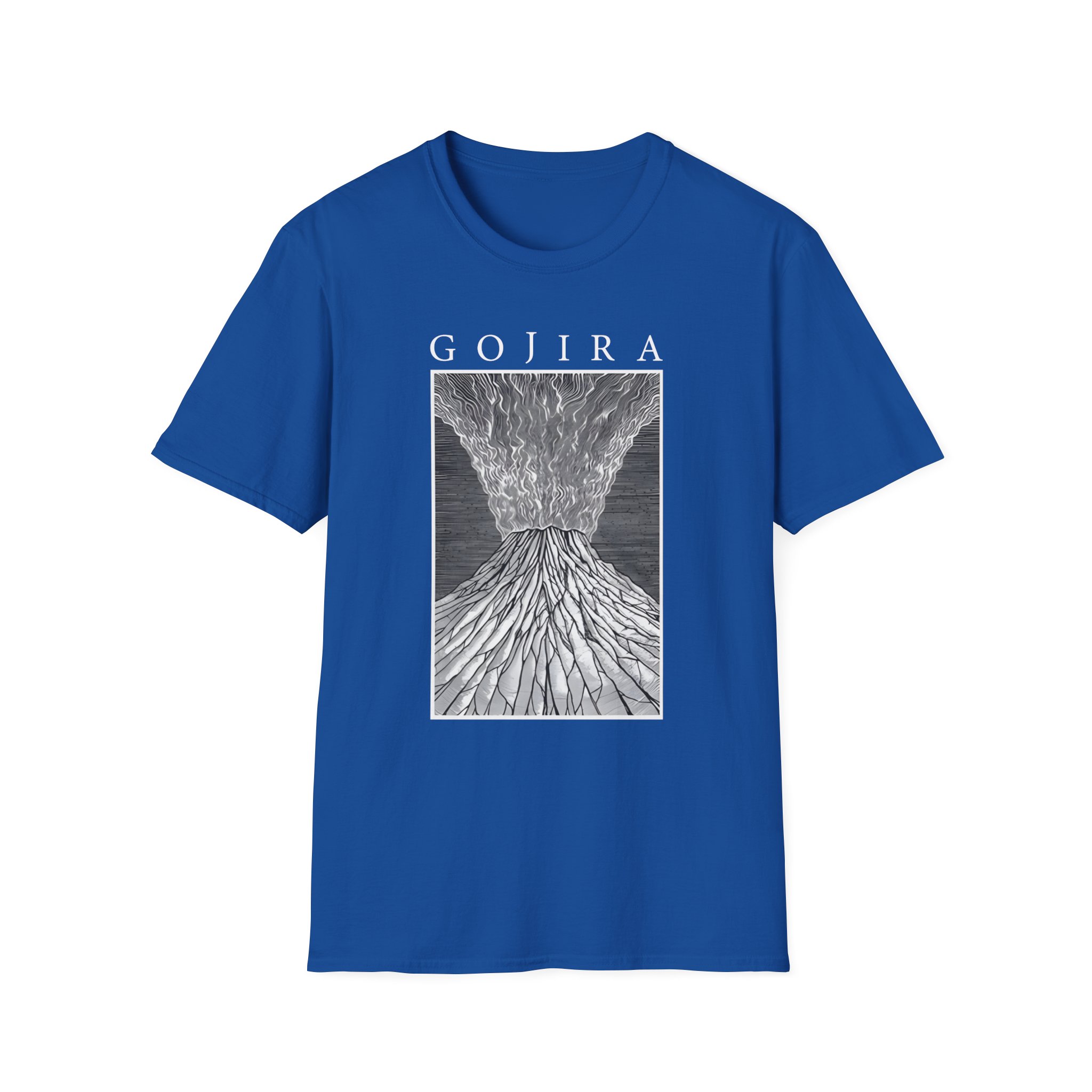 Gojira Magma Sketch Unisex Softstyle T-Shirt