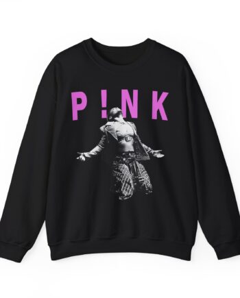Pink Trustfall Praise Unisex Heavy Blend™ Crewneck Sweatshirt
