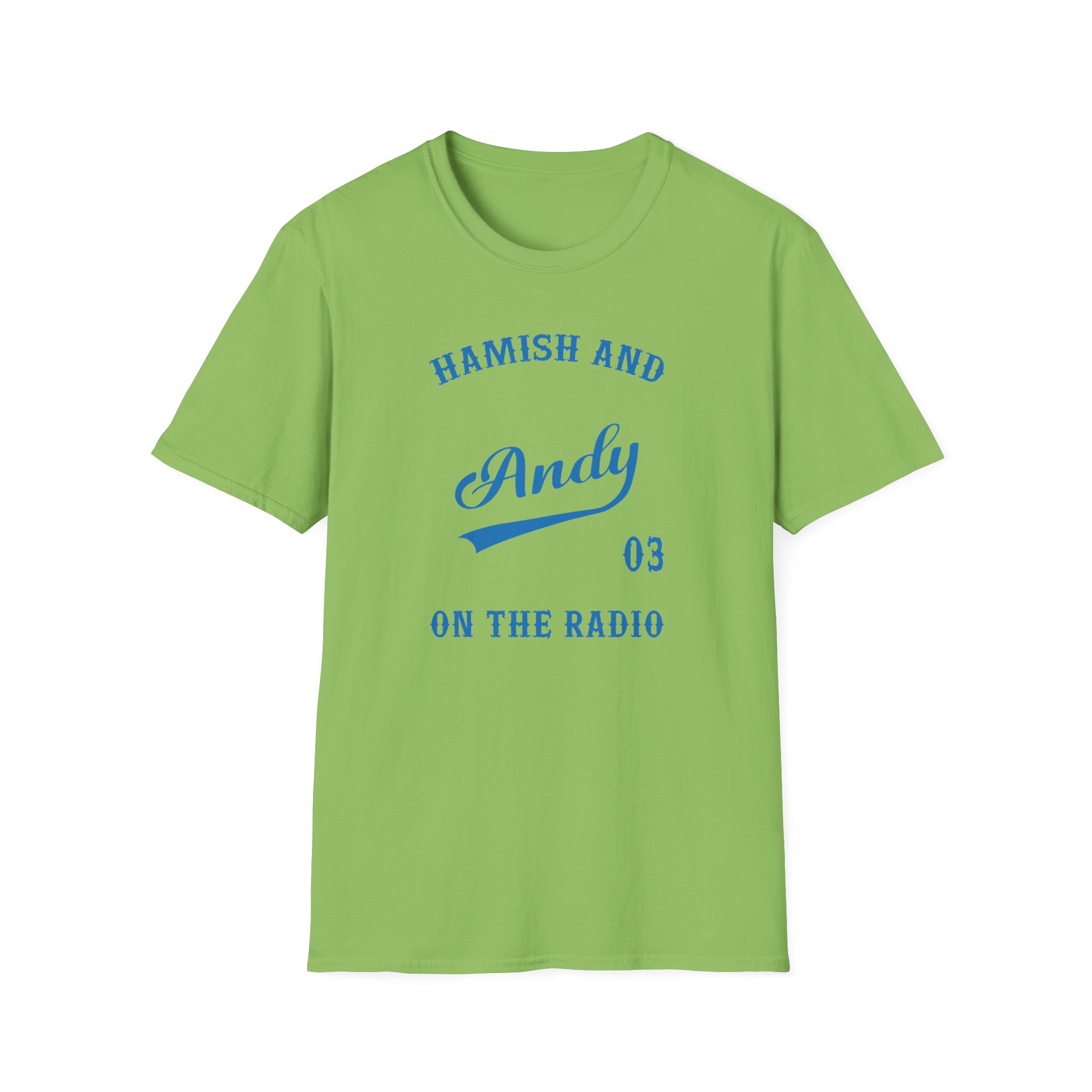 Hamish and Andy Unisex Softstyle T-Shirt